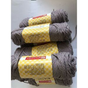 Spinnerin yarn orlon acrylic 2oz gray 13Pc vintages grey